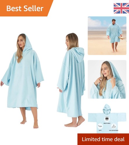 Versatile hooded changing robe - changing,